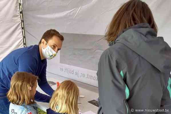 Kinderen tekenen mee nieuwe speelzone uit