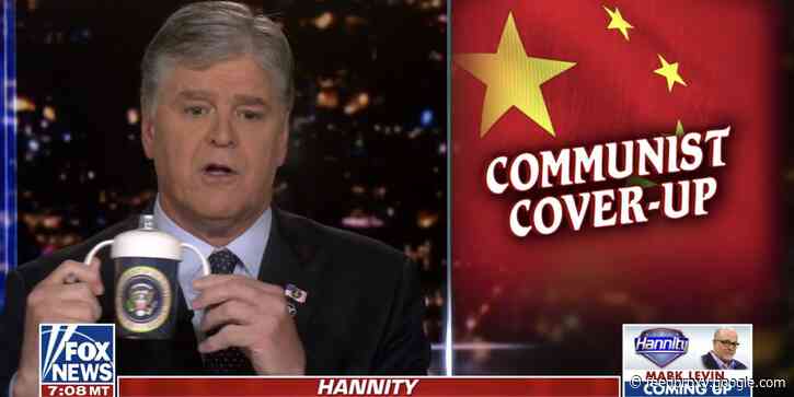 Fox News host Sean Hannity had a sippy cup made for Biden because he can't settle on a nickname that sticks