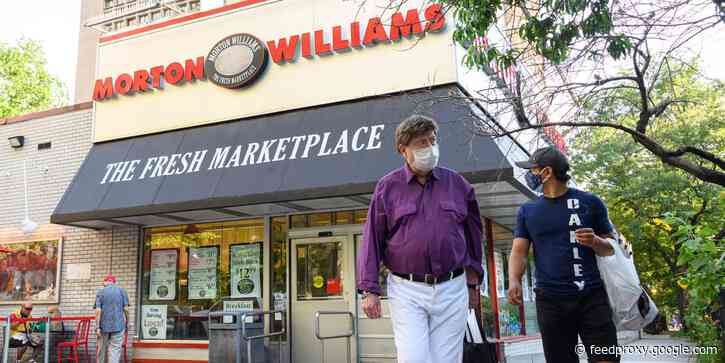 A New York grocery chain says it entered a 'hornet's nest' when it ended its mask requirement but it was still the right thing to do