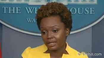Jean-Pierre makes history in taking podium at White House press briefing