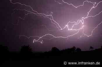 Wetter in Franken: Deutscher Wetterdienst warnt vor starken Gewittern