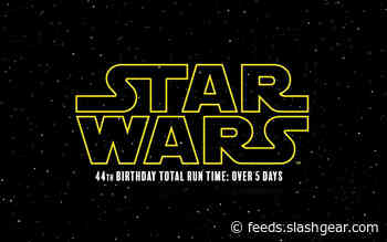 Star Wars is now 44 years old and more than 5 days long