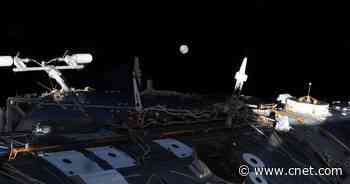 ISS astronaut snaps supermoon and lunar eclipse from orbit     - CNET