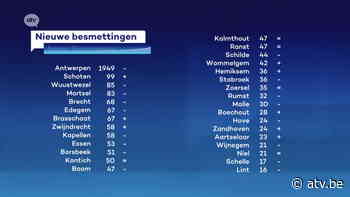 Sterke daling besmettingen in Wuustwezel, Boom en Stabroek - ATV