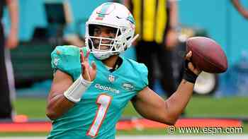 Tua: Was uncomfortable calling plays as rookie