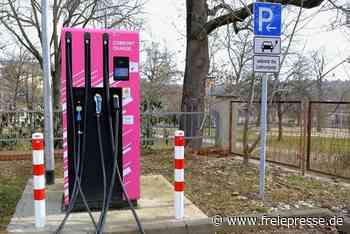 Super-Ladesäule in Reichenbacher Hinterhof versteckt - Freie Presse