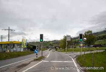 Verkehrsknoten bei Reichenbach - Neue Steuerung für Ampelanlage - BZ Berner Oberländer