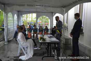 Trouwen kan voortaan op overdekt terras van kasteeldomein Wippelgem - Het Nieuwsblad