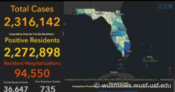 State Reports 2237 New Coronavirus Cases, 66 deaths - WUSF News