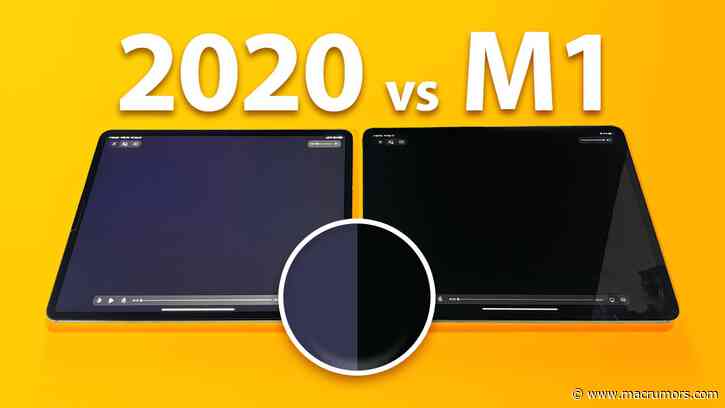 See the Dramatic Improvement Mini-LED Brings to the M1 iPad Pro's Display