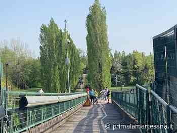 Riapre il ponte ciclopedonale della Besozza: cambio di programma a Pioltello - Prima la Martesana