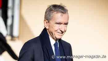 Bernard Arnault: LVMH-Chef überholte Jeff Bezos in der "Forbes"-Liste - aber nur kurz