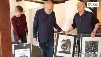 Kunstausstellung in Parchim: Manfried Scheithauer stellt neueste Bilder vor | svz.de - svz – Schweriner Volkszeitung