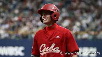 Cuban Baseball Player Defects After Arriving in Florida