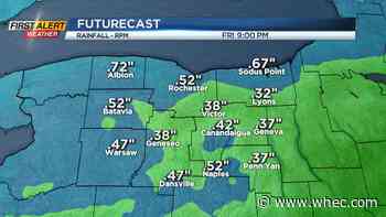 Cooler and drier weather Thursday with some needed rain on the way Friday