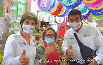 Honorina Estrada, comprometida con comerciantes del “López Mateos” - El Sol de Cuernavaca