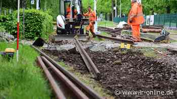 Bauarbeiten in Cottbus: Warum werden gerade jetzt Gleise der Cottbuser Parkeisenbahn ausgewechselt? - Lausitzer Rundschau