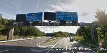 M61 Junction 4: Lane closes after car fire