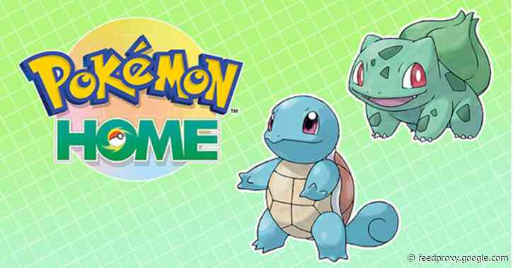 Pokémon HOME for iOS teases new Catch Calendar feature with   Bulbasaur and Squirtle as gifts