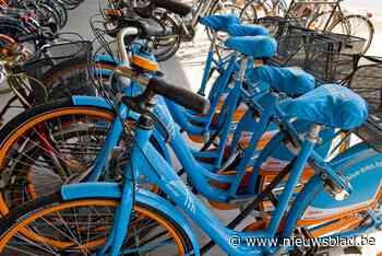 Binnenkort ook blauwe deelfietsen in drie kleinere Gentse stations: “Ze zijn hier enorm succes”