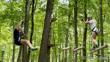 Test your limits at FLG X treetop adventure course in New Jersey