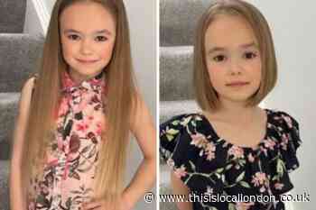 Cheam girl, 6, chops off hair for triple charity mission