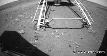 China's Zhurong Mars rover lays down wheel tracks on the red planet     - CNET