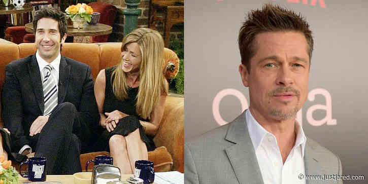 David Schwimmer Brought Up Brad Pitt During 'Friends' Reunion - See Jennifer Aniston's Reaction