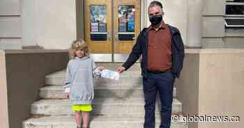 How a lost sweater taught an Edmonton boy about kindness and giving back