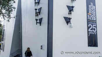 Swastika Spray-Painted on Wall at Florida Holocaust Museum