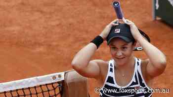 Barty handed tough French Open draw as men’s ‘Big Three’ all in the same half