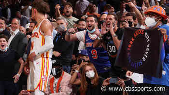 Hawks vs. Knicks: Trae Young smiles at MSG crowd's obscene chant, says 'I'll see you in the A' for Game 3
