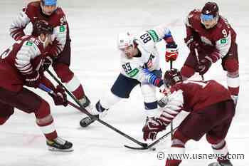 US Beats Latvia 4-2 in World Hockey Championship
