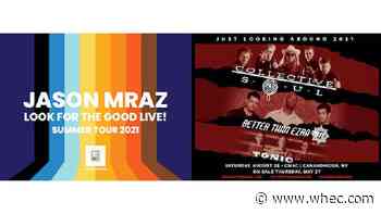 Tickets for Jason Mraz and Collective Soul at CMAC on sale