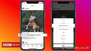 Instagram lets users hide likes to reduce social media pressure
