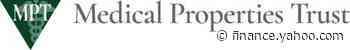 Medical Properties Trust Declares Regular Quarterly Dividend of $0.28 Per Share - Yahoo Finance