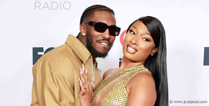 Megan Thee Stallion Celebrates iHeartRadio Music Awards 2021 Win with Boyfriend Pardison Fontaine