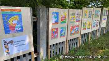 Bilderbuch am Zaun - Süddeutsche Zeitung