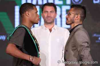 Haney vs. Linares DAZN press  quotes & photos