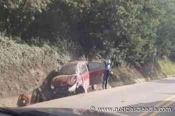 Dos heridos en accidente de tránsito en la vía Sutatausa – Ubaté, Cundinamarca - Noticias Día a Día