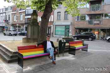 Zitbanken krijgen regenboogkleuren voor verdraagzaamheid (Duffel) - Gazet van Antwerpen