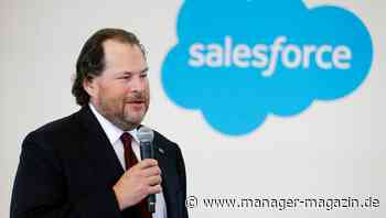 Salesforce: SAP-Konkurrent mit Gewinnsprung im ersten Quartal Q1