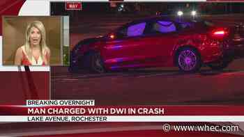 Webster man facing DWI charge after two-car crash