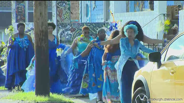 ‘The Blue Walk’ Honors George Floyd, Breonna Taylor, And Other Lives Lost To Violence