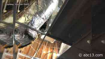 Man refuses to come out of air conditioner inside SW Houston Walmart - KTRK-TV