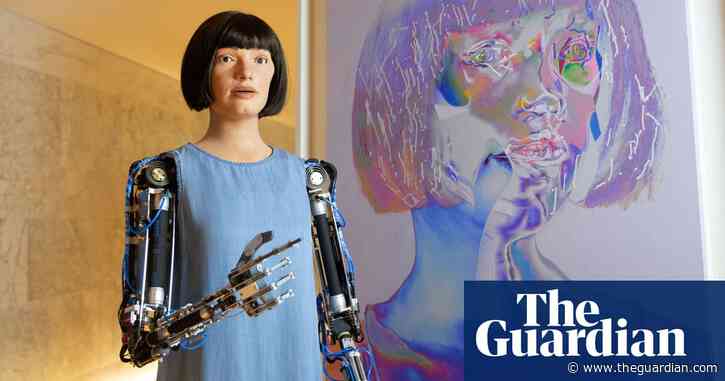 Ai-Da the robot painter, Iranian epics and a gaze at God – the week in art
