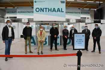 Sporthal Koornmolen is klaar om 35.000 Pajotters te vacciner... - Het Nieuwsblad