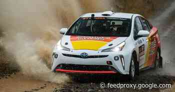 Toyota turned a 2020 Prius into a rally car, and it rules     - Roadshow