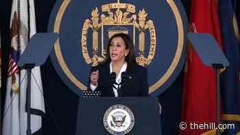 Harris becomes first woman to give commencement address at Naval Academy