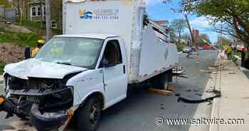 Truck causes widespread damage, power outage on Forest Road in St. John's | Saltwire - SaltWire Network